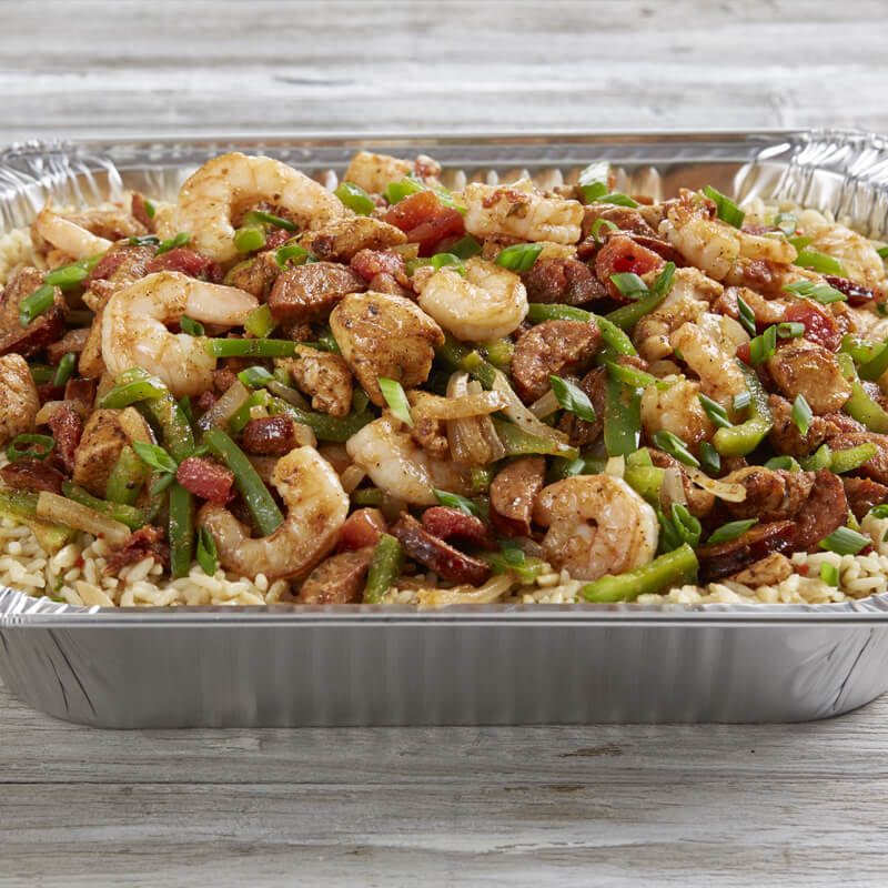Large Party New Orleans Jambalaya Menu BJ's Restaurants and Brewhouse