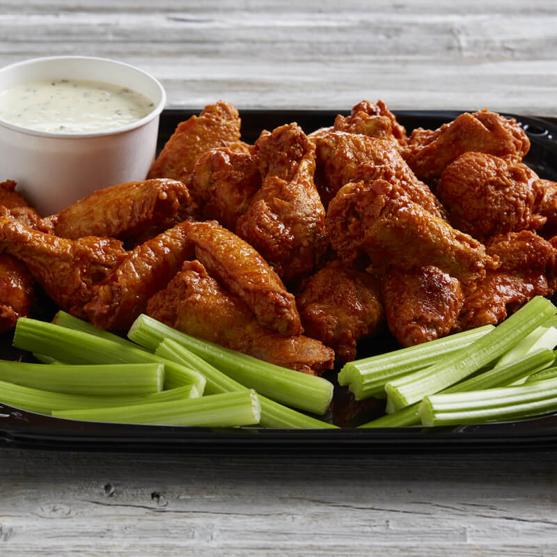 BoneIn Wings Platter Menu BJ's Restaurants and Brewhouse